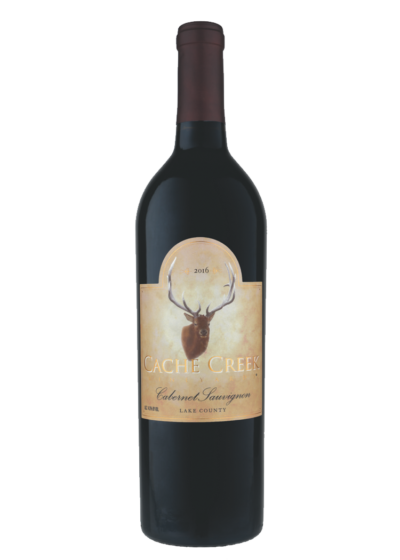 2016 Cache Creek Vineyard Cabernet Sauvignon Bottle Shot