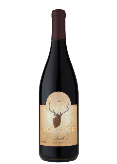 2016 Cache Creek Vineyards Syrah bottle shot