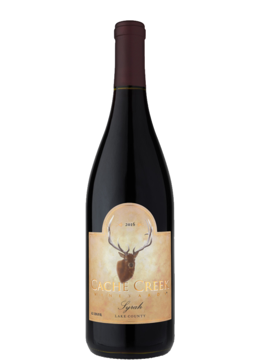 2016 Cache Creek Vineyards Syrah bottle shot